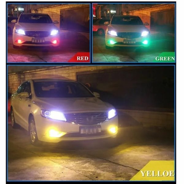 Led Car Parking Light Bulbs (with remote)